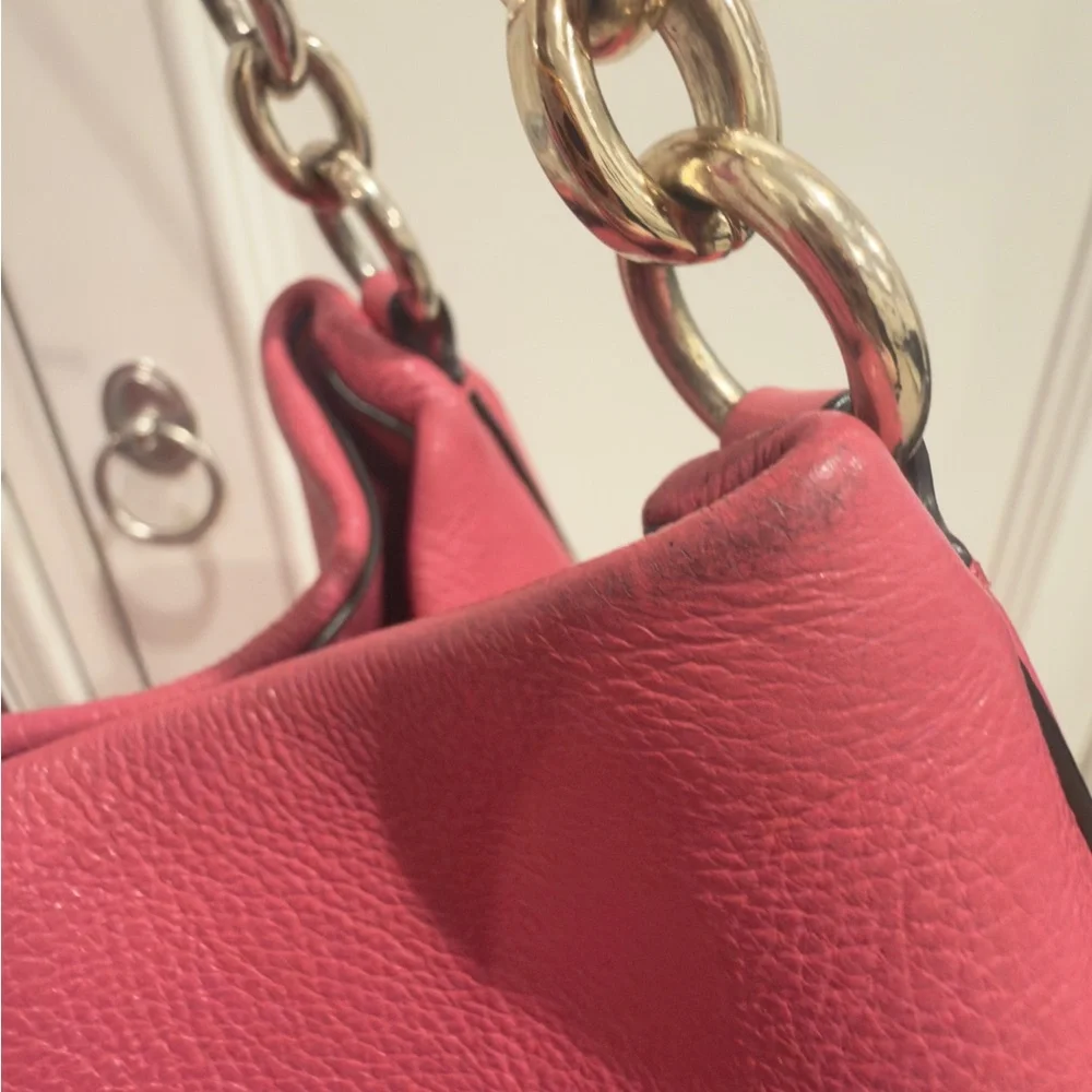 💖 SOLD - Coach Madison Phoebe Pink Leather Hobo Shoulder Bag - Picture 14 of 17